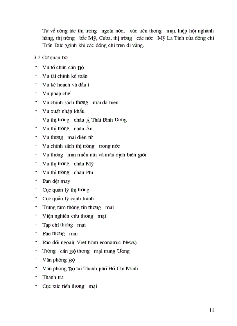 image for page Báo cáo thực tập tại Vụ kế hoạch và đầu tư Bộ Thương Mại