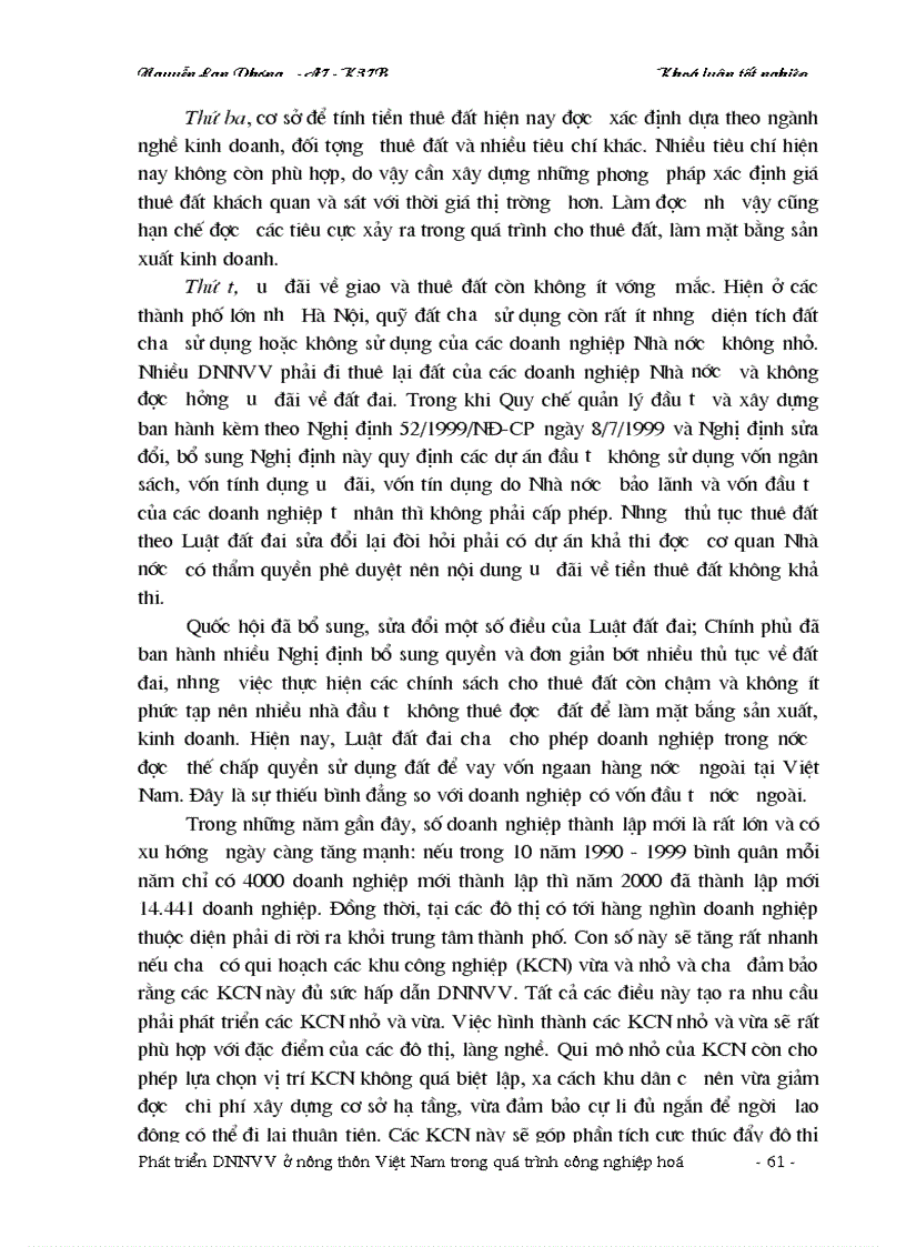 image for page Phát triển doanh nghiệp vừa và nhỏ ở nông thôn Việt Nam trong quá trình công nghiệp hoá