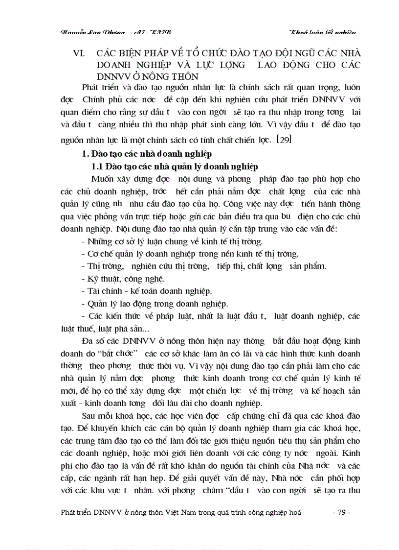 image for page Phát triển doanh nghiệp vừa và nhỏ ở nông thôn Việt Nam trong quá trình công nghiệp hoá