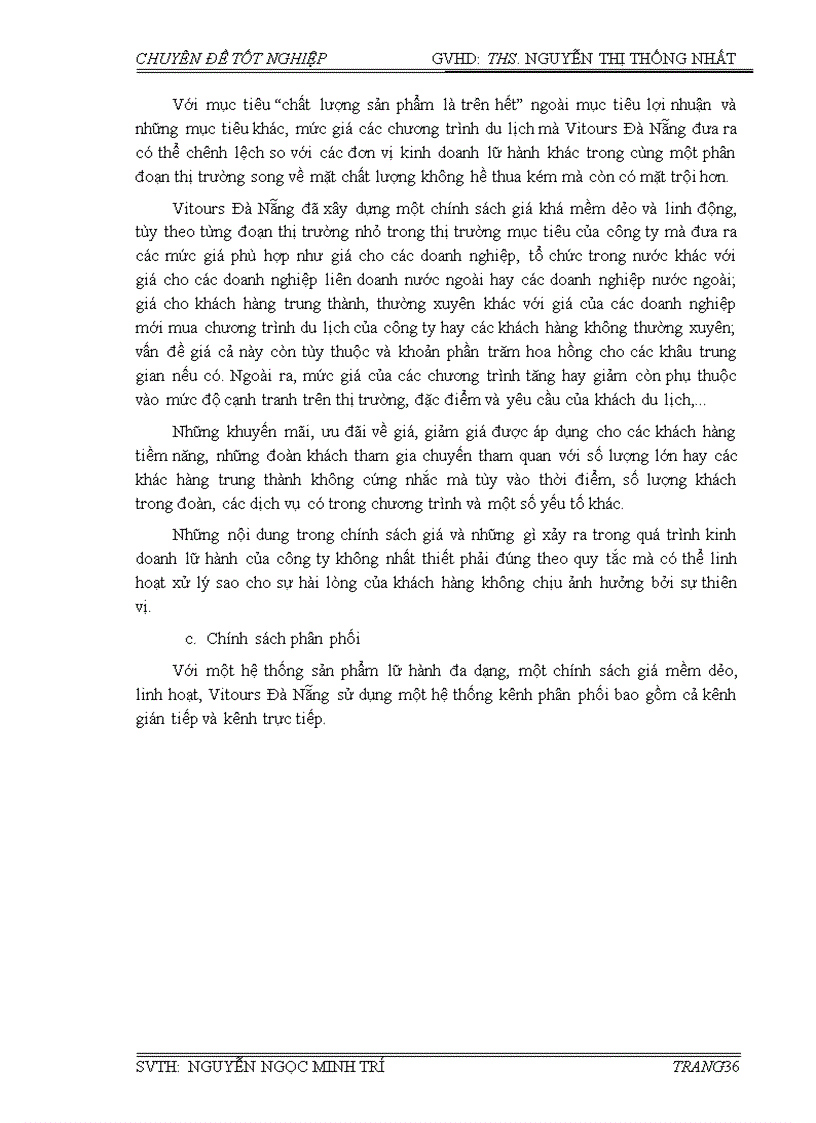 image for page Phân tích tình hình hoạt động kinh doanh quy trình khai thác và tổ chức phục vụ khách du lịch trong hoạt động kinh doanh lữ hành tại công ty cổ phần du lịch việt nam tại đà nẵng