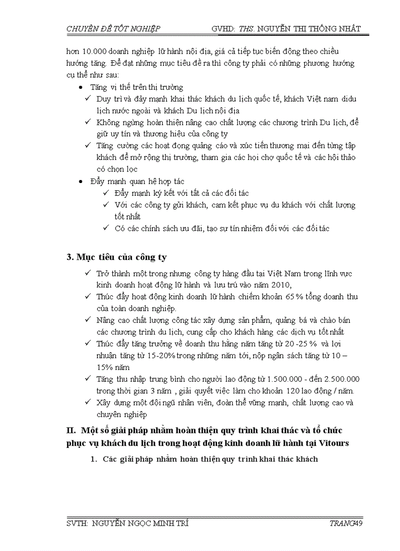 image for page Phân tích tình hình hoạt động kinh doanh quy trình khai thác và tổ chức phục vụ khách du lịch trong hoạt động kinh doanh lữ hành tại công ty cổ phần du lịch việt nam tại đà nẵng