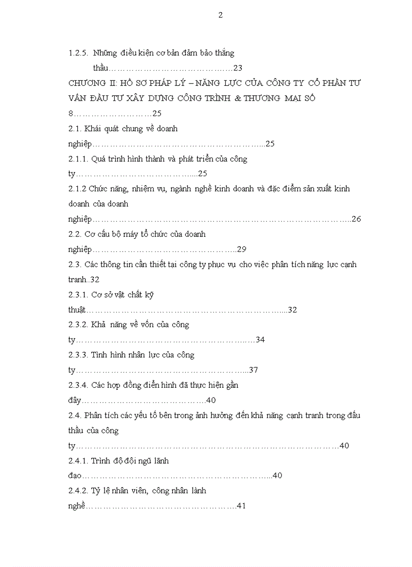 image for page Một số biện pháp tăng cường khả năng cạnh tranh trong đấu thầu của công ty cổ phần tư vấn đầu tư xây dựng công trình thương mại số 8