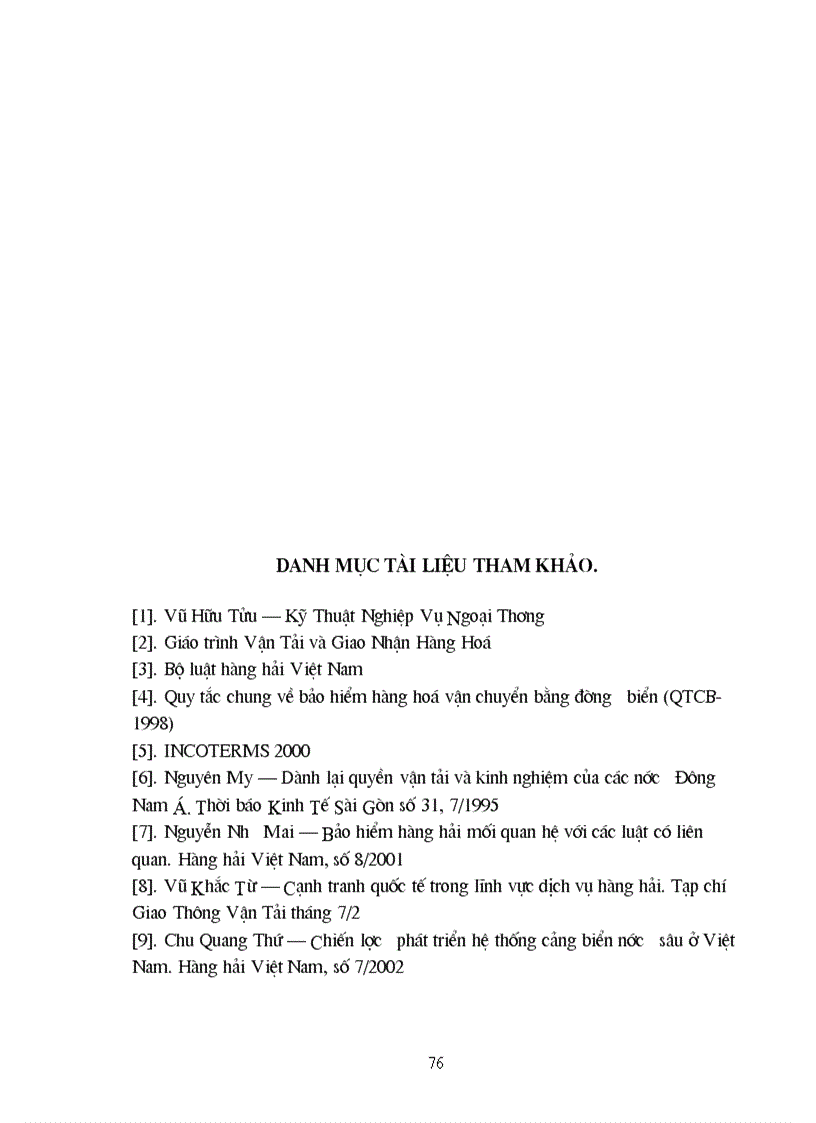 image for page Mối quan hệ giữa hợp đồng thuê tàu chuyến với hợp đồng mua bán quốc tế và hợp đồng bảo hiểm hàng hoá xuất nhập khẩu chuyên chở bằng đường biển