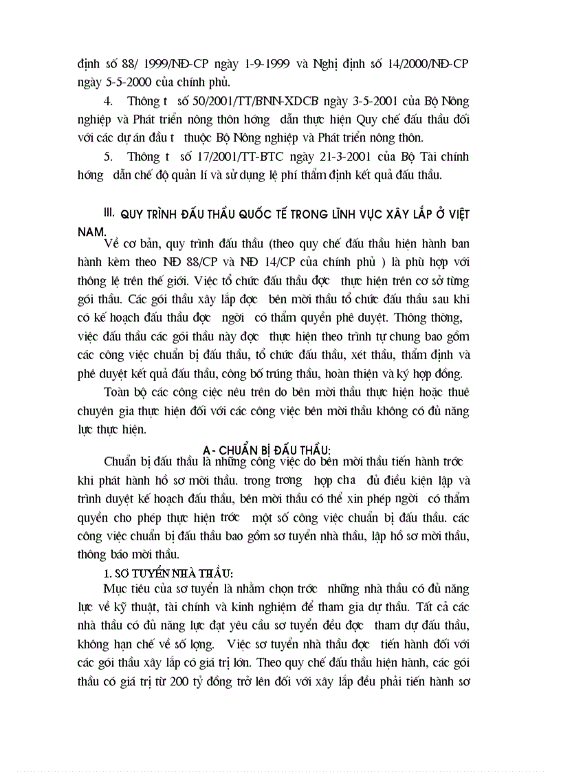 image for page Đấu thầu quốc tế trong xây lắp ở Việt Nam thực trạng và giải pháp nâng cao hiệu quả