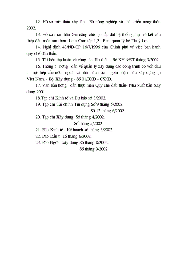 image for page Đấu thầu quốc tế trong xây lắp ở Việt Nam thực trạng và giải pháp nâng cao hiệu quả