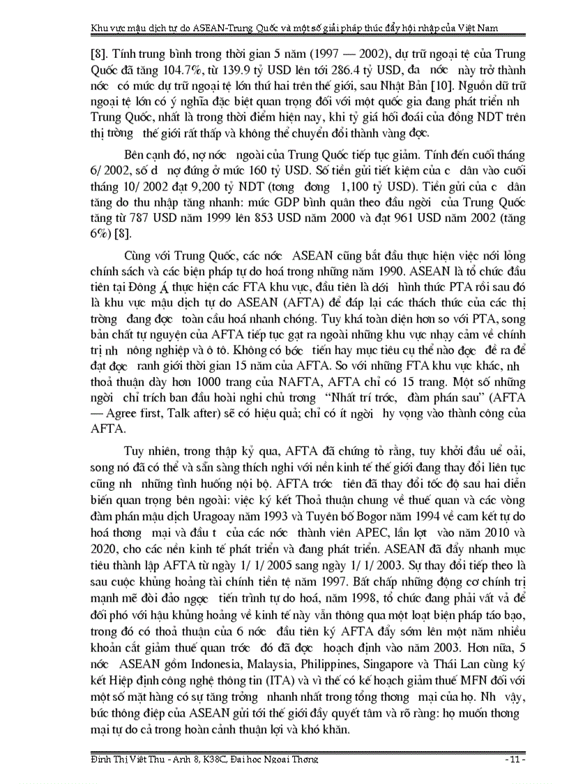 image for page Khu vực mậu dịch tự do ASEAN Trung Quốc và một số giải pháp thúc đẩy hội nhập của Việt Nam