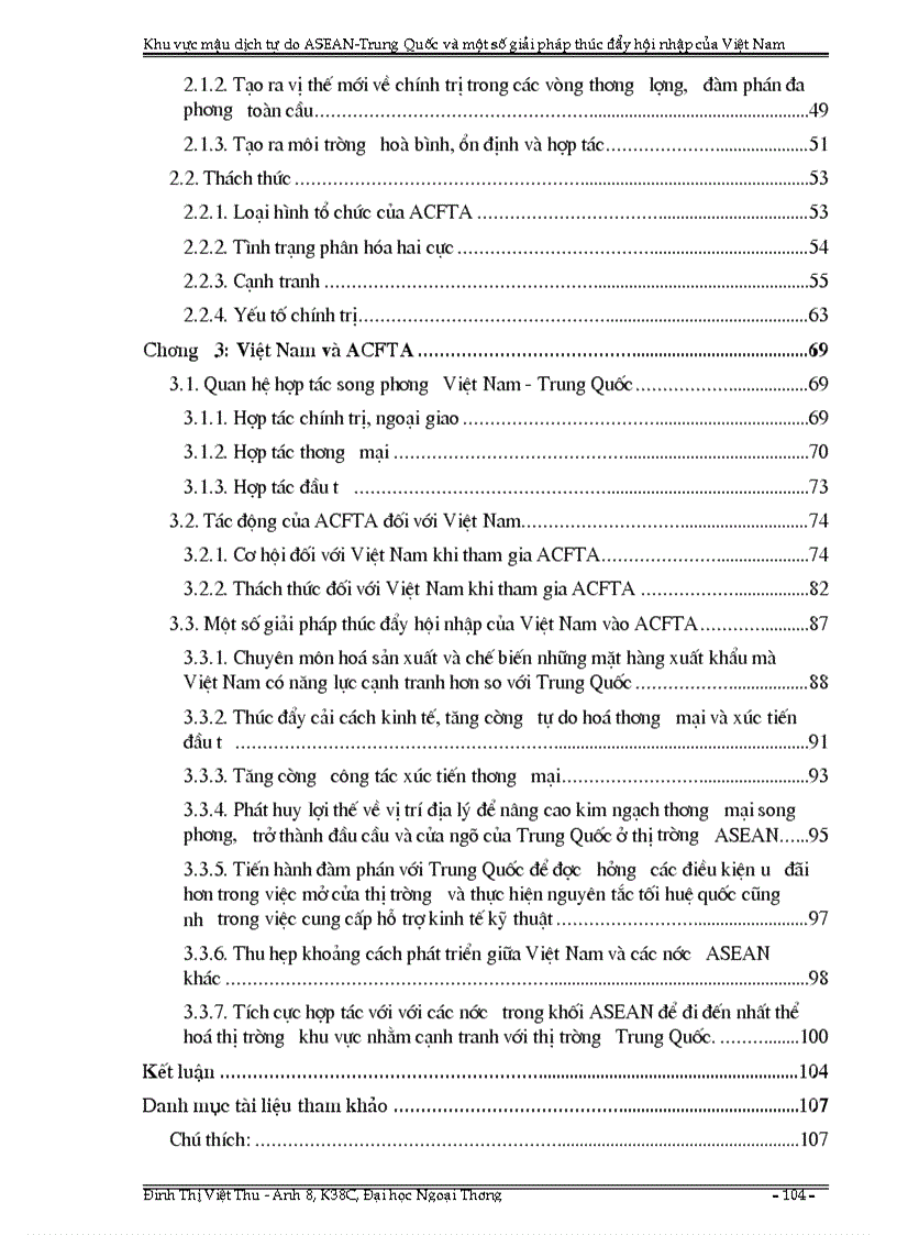 image for page Khu vực mậu dịch tự do ASEAN Trung Quốc và một số giải pháp thúc đẩy hội nhập của Việt Nam