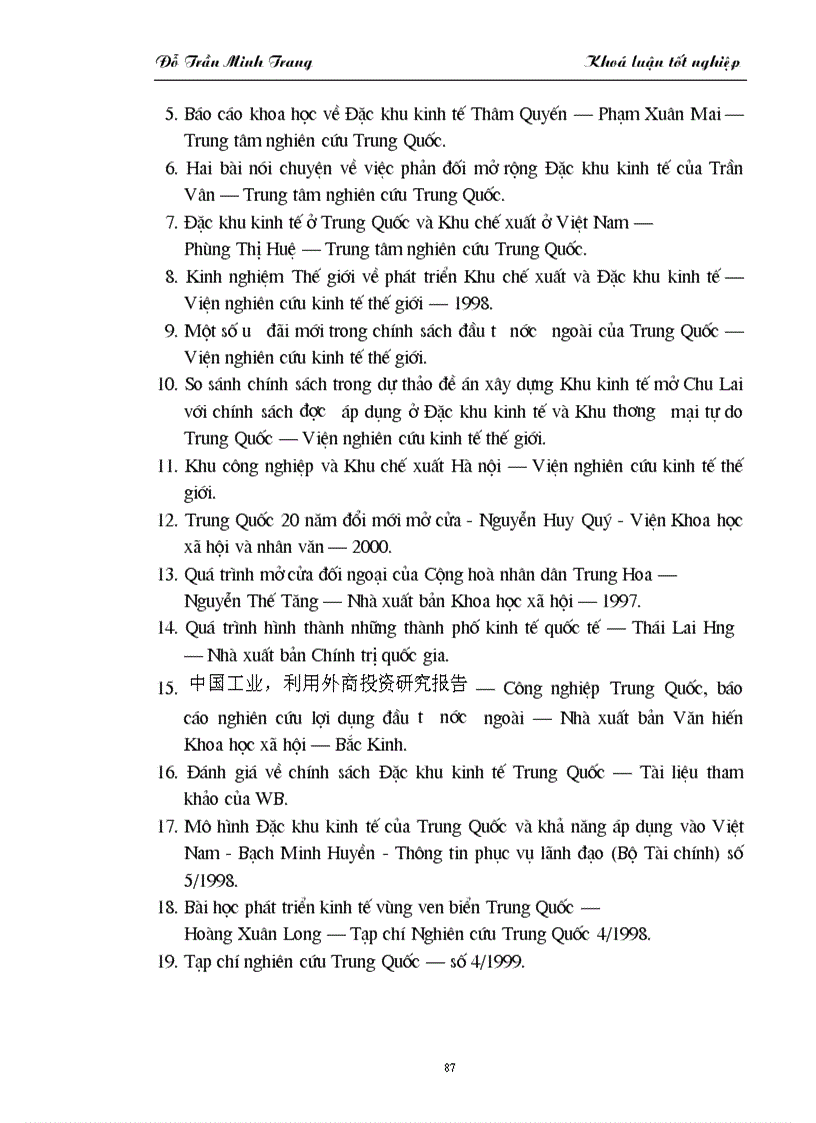 image for page Mô hình Đặc khu kinh tế của Trung Quốc và bài học kinh nghiệm đối với Việt Nam