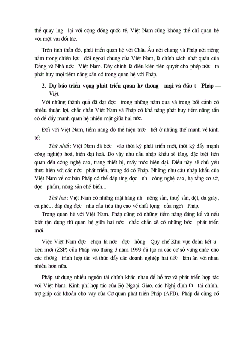 image for page Quan hệ thương mại và đầu tư Pháp Việt thực trạng và triển vọng 1