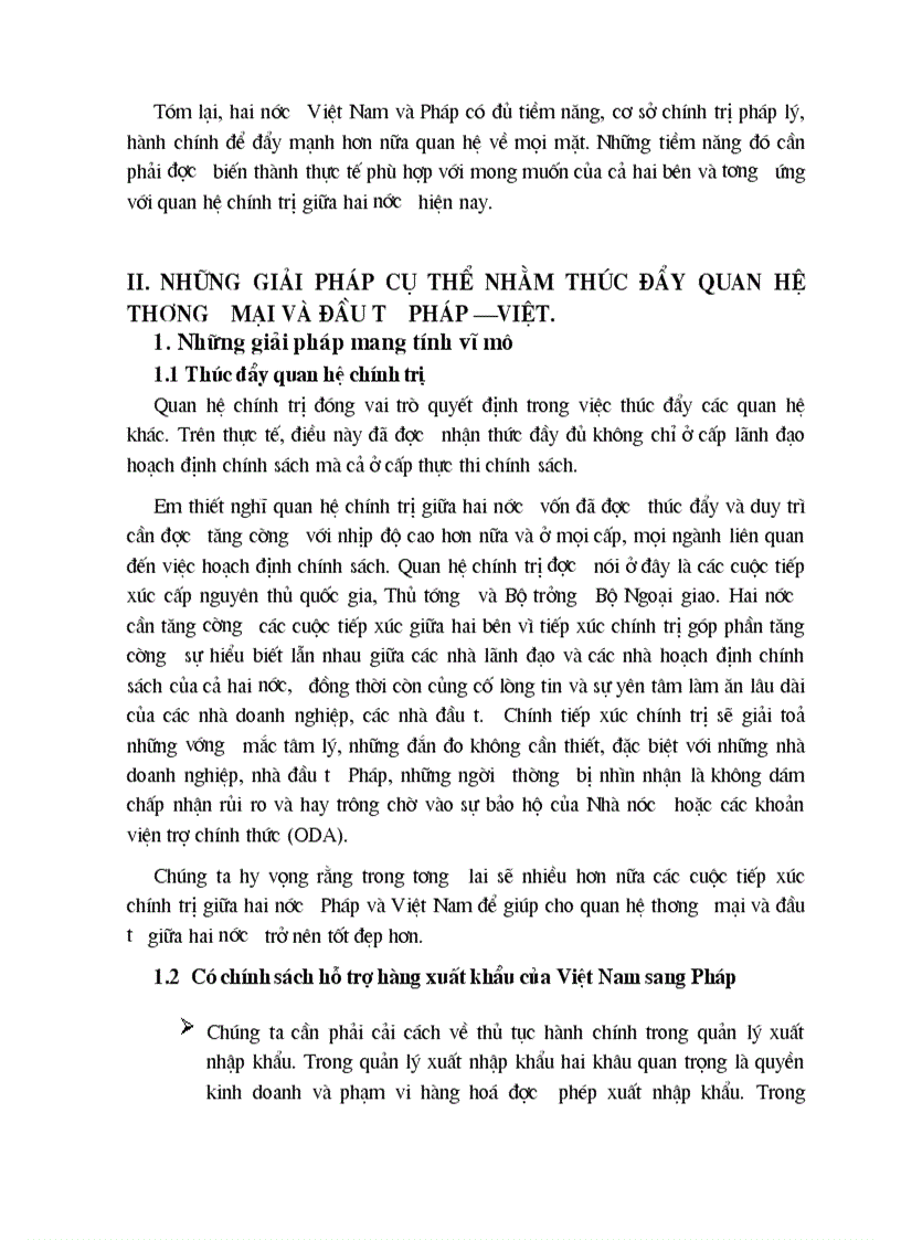 image for page Quan hệ thương mại và đầu tư Pháp Việt thực trạng và triển vọng 1