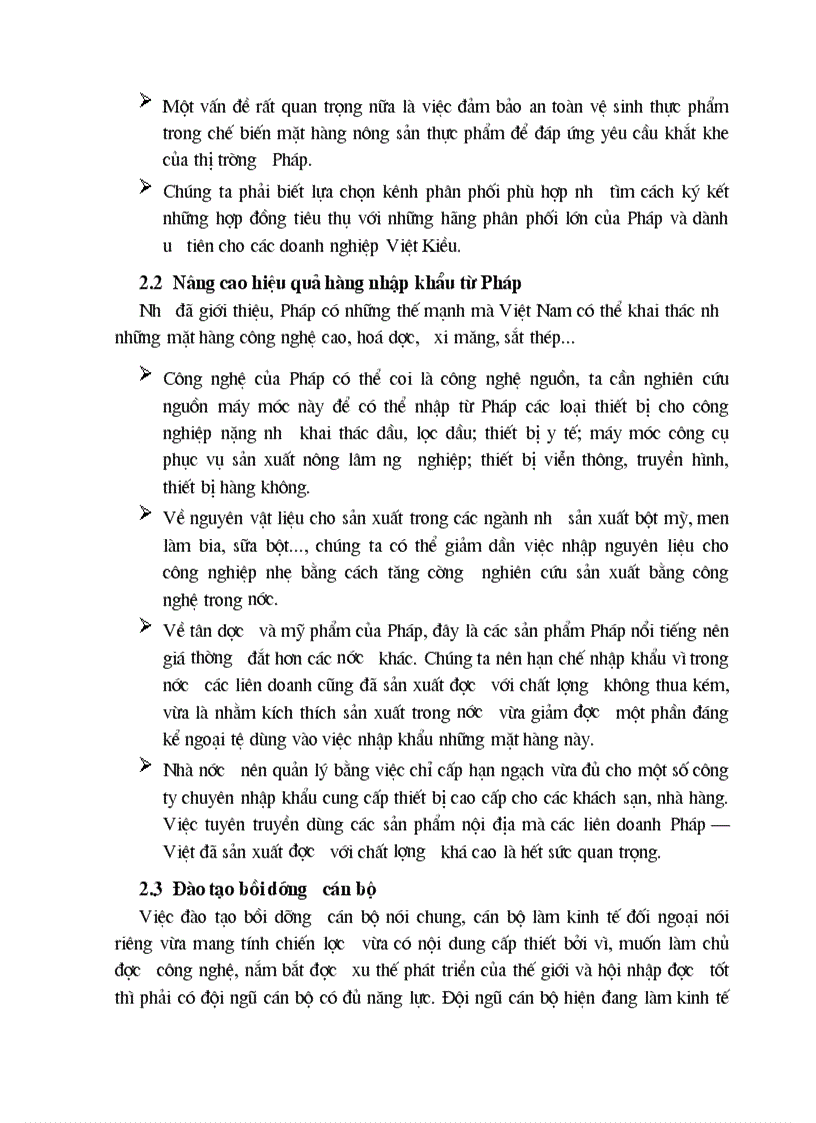 image for page Quan hệ thương mại và đầu tư Pháp Việt thực trạng và triển vọng 1