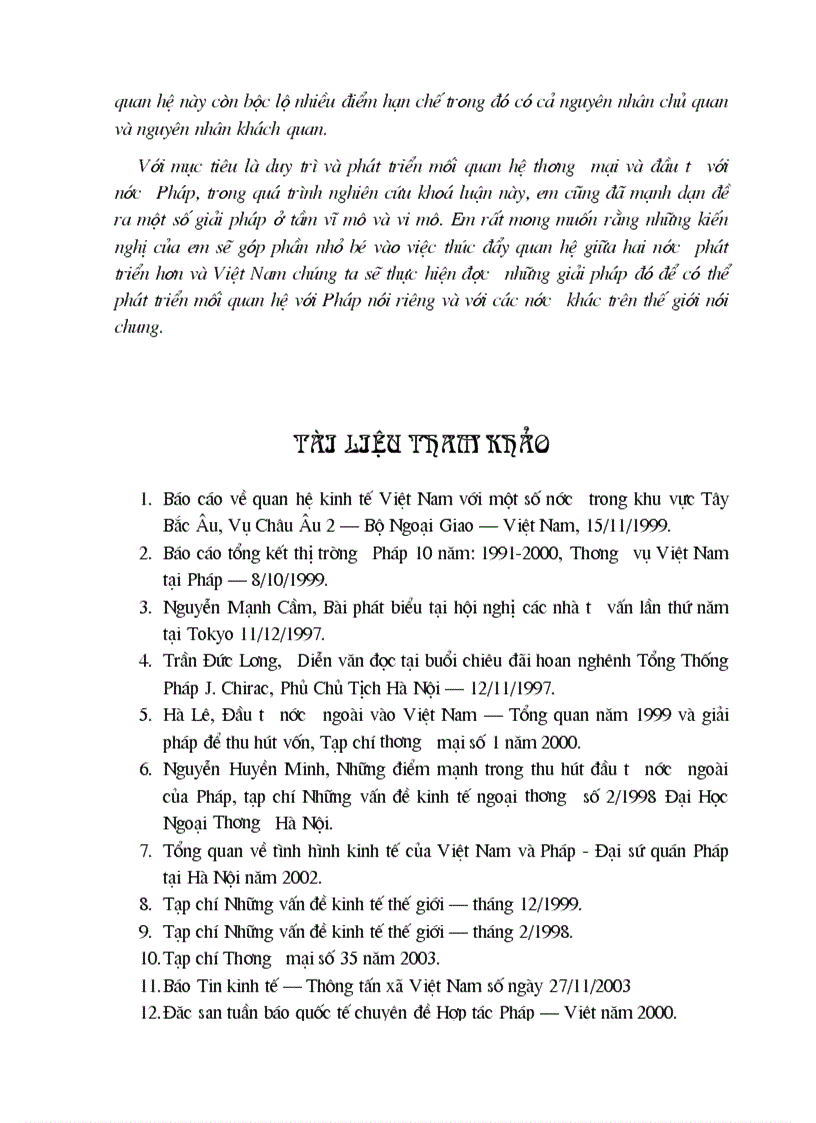 image for page Quan hệ thương mại và đầu tư Pháp Việt thực trạng và triển vọng 1