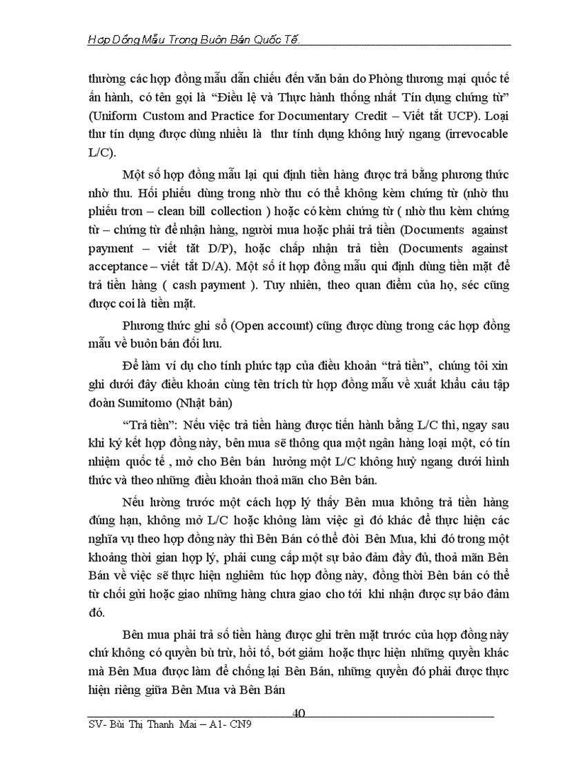 image for page Tìm hiểu về vấn đề sử dụng hợp đồng mẫu trong đàm phán ký kết hợp đồng mua bán ngoại thương và thực tiễn ở việt nam 1