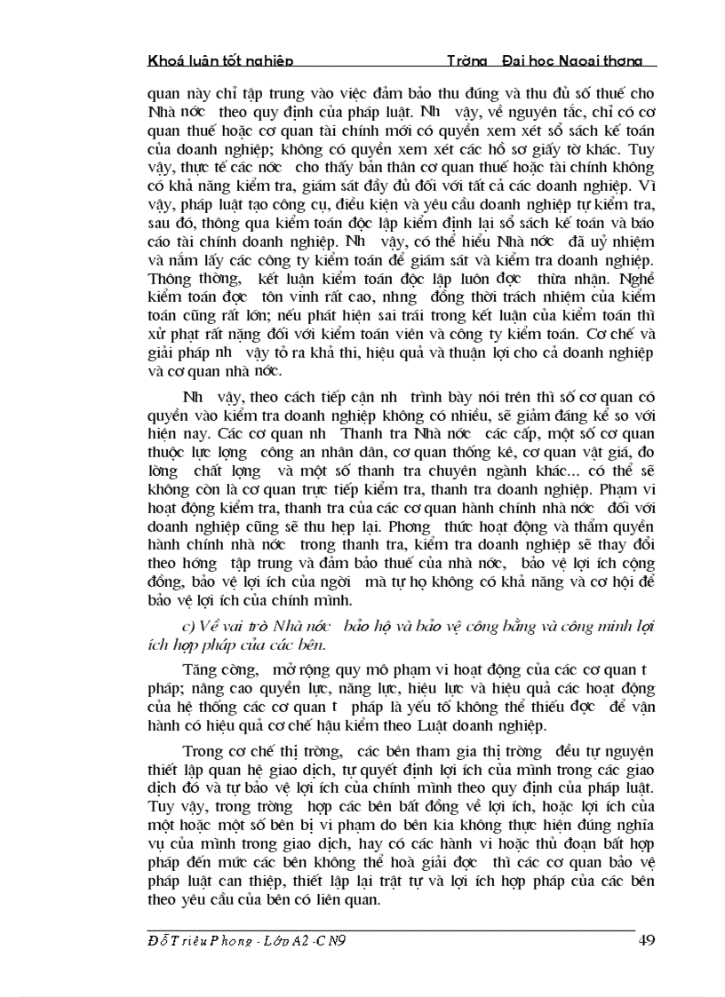 image for page Nâng cao hiệu quả thi hành luật doanh nghiệp của các doanh nghiệp ngoài quốc doanh trên địa bàn thành phố Hà nội 1