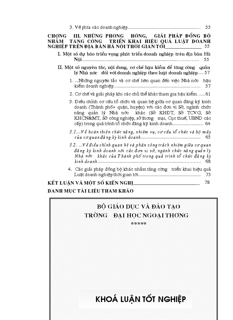image for page Nâng cao hiệu quả thi hành luật doanh nghiệp của các doanh nghiệp ngoài quốc doanh trên địa bàn thành phố Hà nội 1