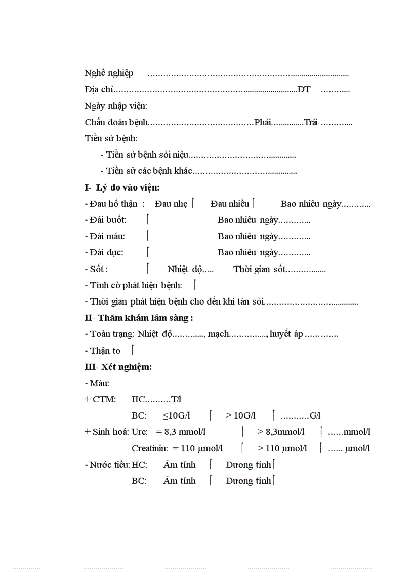 image for page Đánh giá kết quả điều trị sỏi niệu quản bằng phương pháp tán sỏi nội soi ngược dòng trên máy Lithoclast tại bệnh viện Thanh Nhàn