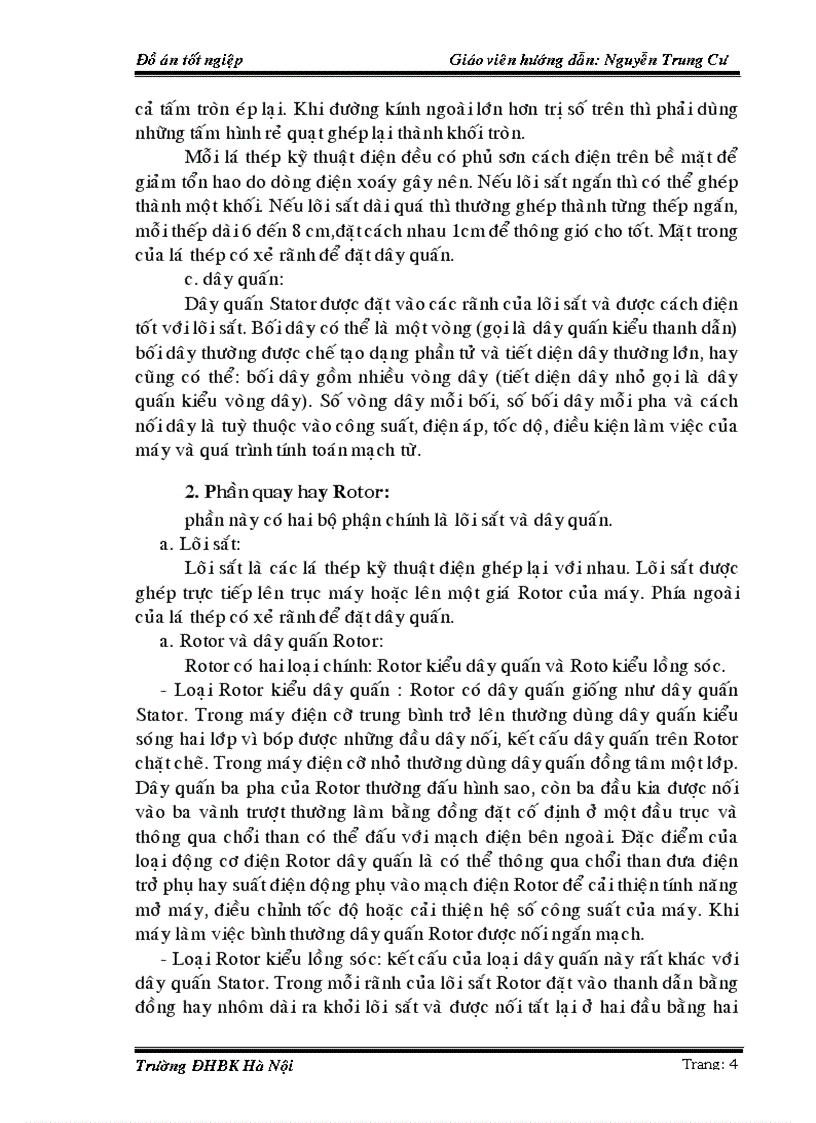 image for page Tính toán tham số của động cơ điện ở chế độ định mức