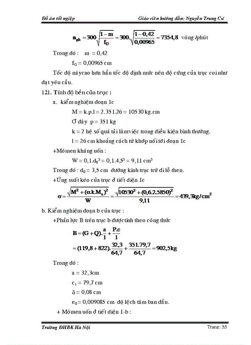 image for page Tính toán tham số của động cơ điện ở chế độ định mức
