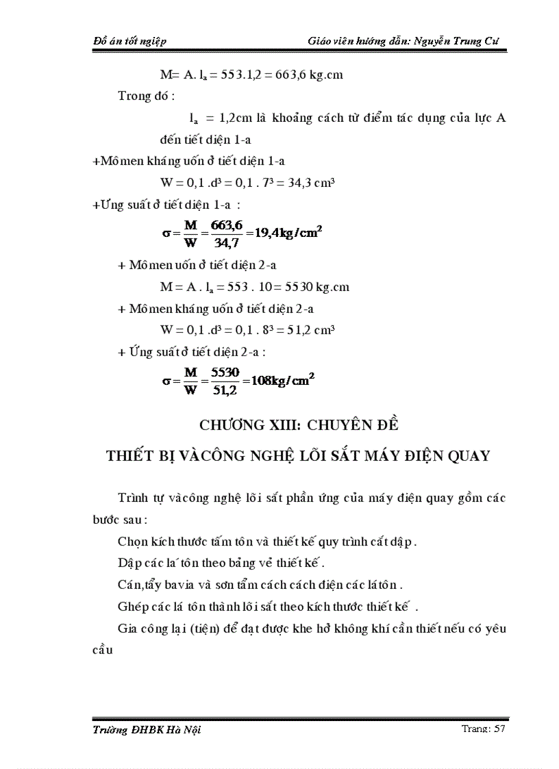 image for page Tính toán tham số của động cơ điện ở chế độ định mức