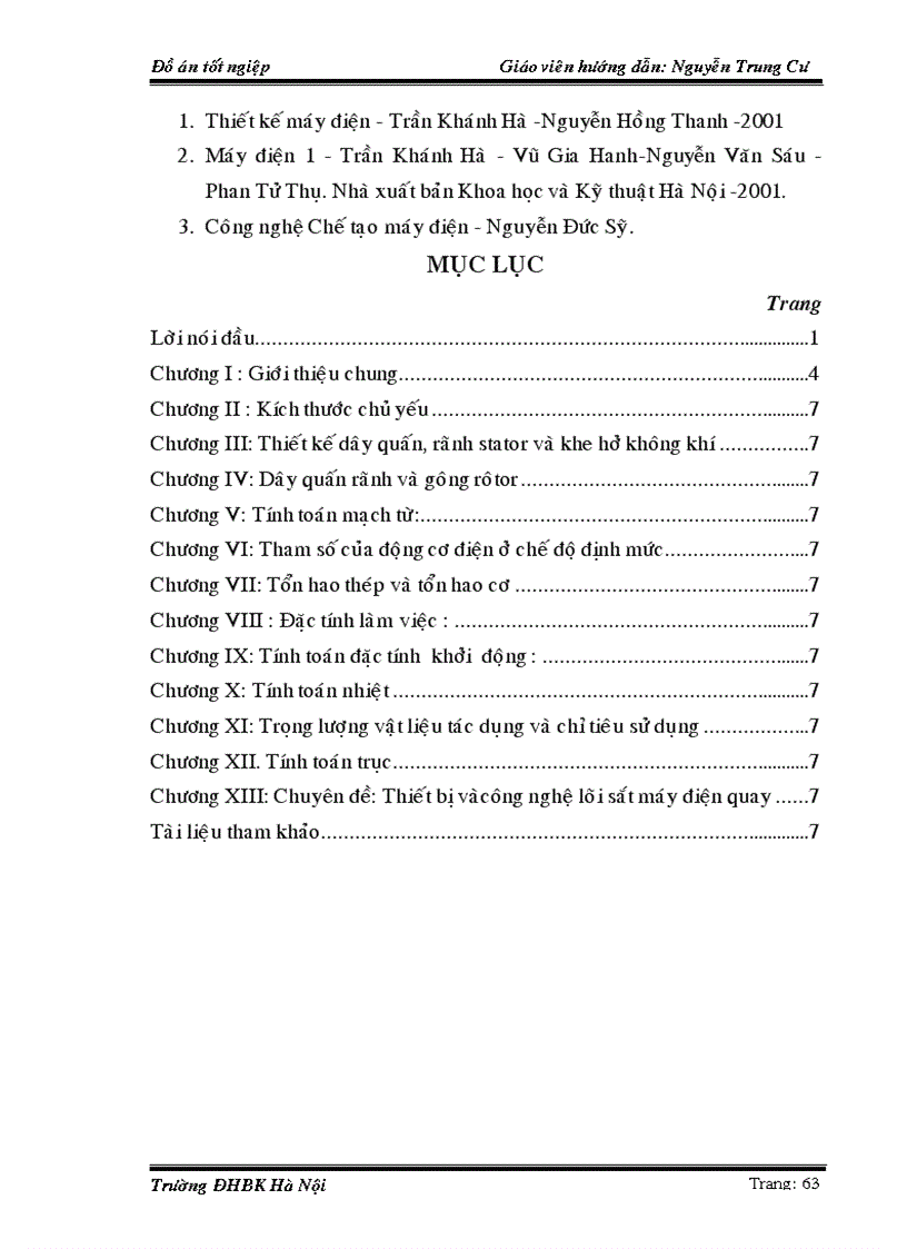 image for page Tính toán tham số của động cơ điện ở chế độ định mức