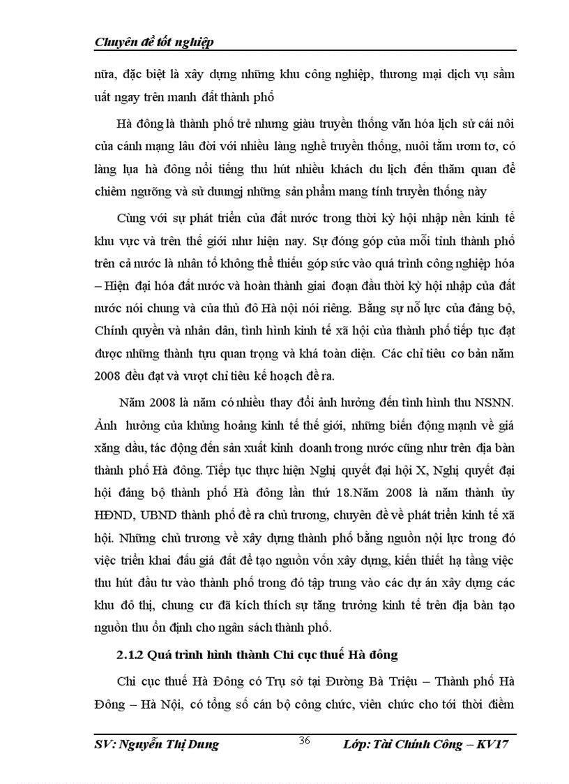 image for page Công tác quản lý thu thuế Giá Trị Gia Tăng đối với Doanh nghiệp Ngoài quốc doanh trên địa bàn thành phố Hà đông 1