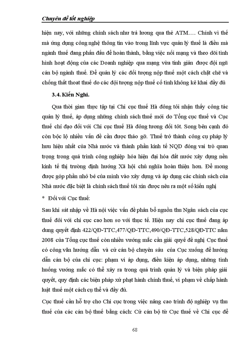 image for page Công tác quản lý thu thuế Giá Trị Gia Tăng đối với Doanh nghiệp Ngoài quốc doanh trên địa bàn thành phố Hà đông 1