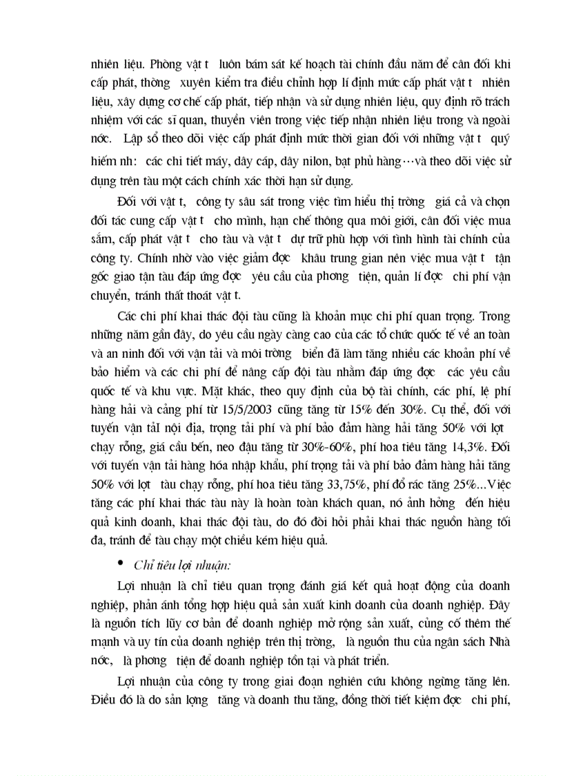 image for page Thực trạng hoạt động và một số giải pháp nhằm nâng cao hiệu quả khai thác đội tàu của công ty vận tải biển Nam Triệu