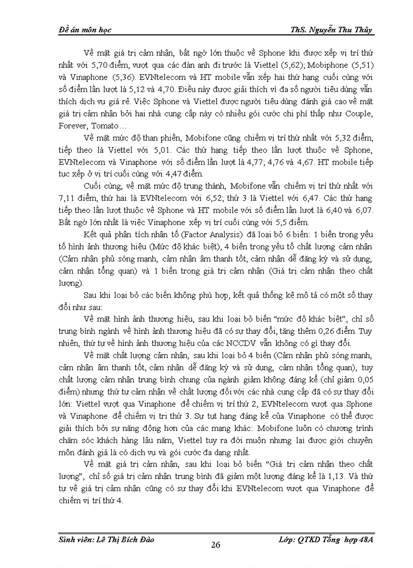 image for page Nghiên cứu và đánh giá sự hài lòng của khách hàng đối với dịch vụ viễn thông di động tại Thừa Thiên Huế