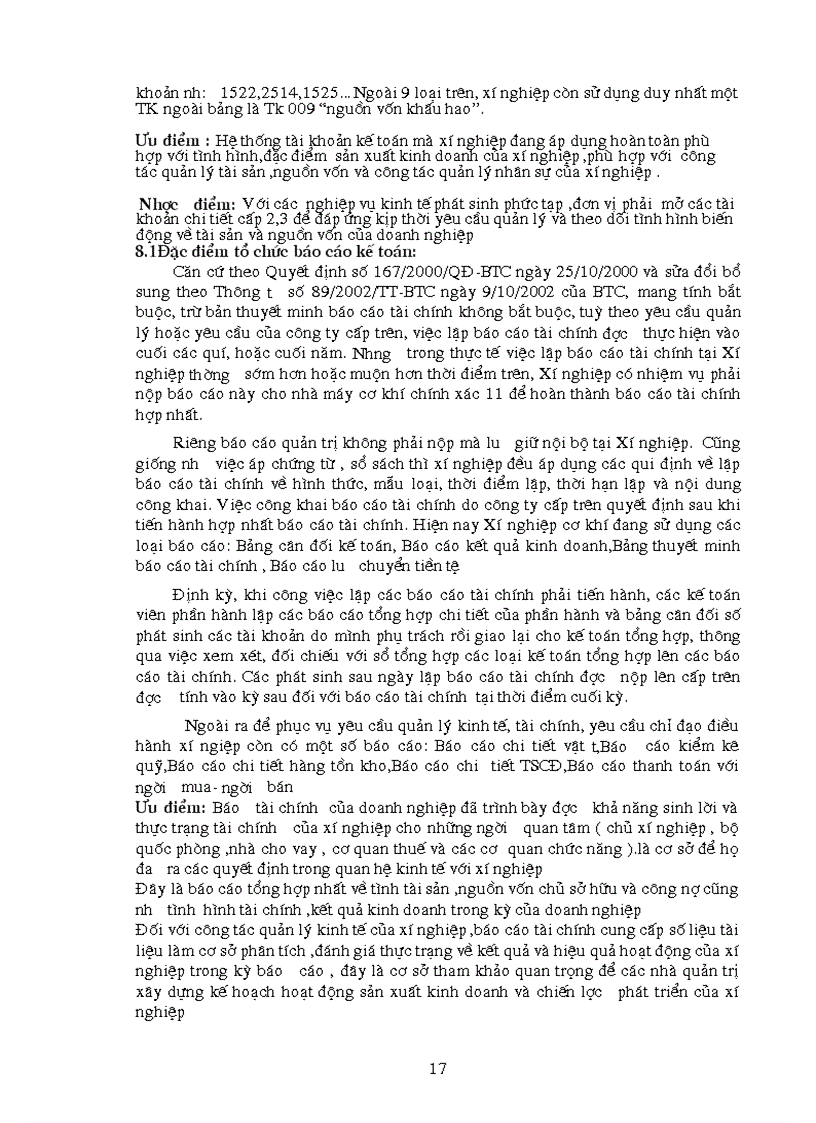 image for page Báo cáo thực tập tại Xí nghiệp cơ khí Z179