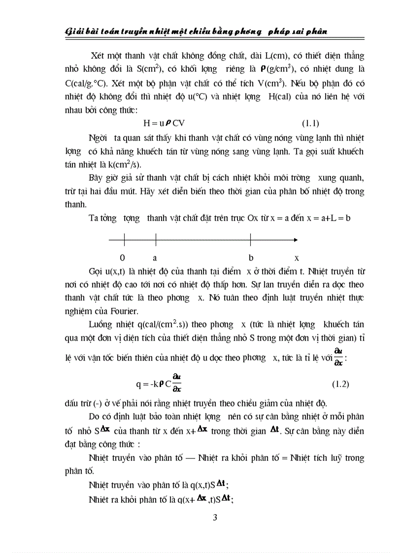 image for page Giải bài toán truyền nhiệt một chiều bằng phương pháp sai phân