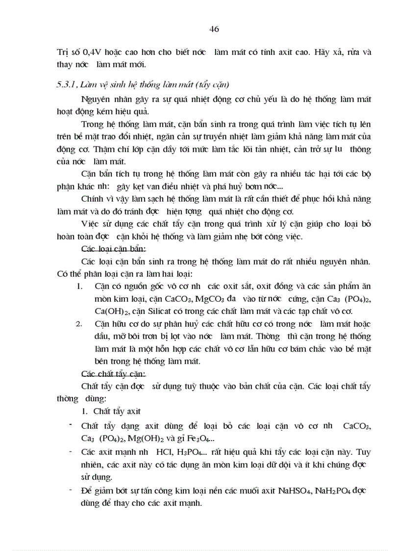 image for page Nghiên cứu khai thác bảo dưỡng và sửa chữa hệ thống làm mát trên ôtô Camry 3 0 V6 của hãng Toyota
