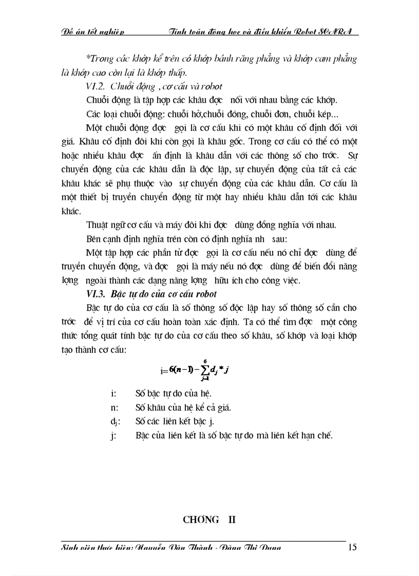 image for page Tính toán động học và điều khiển Robot SCARA