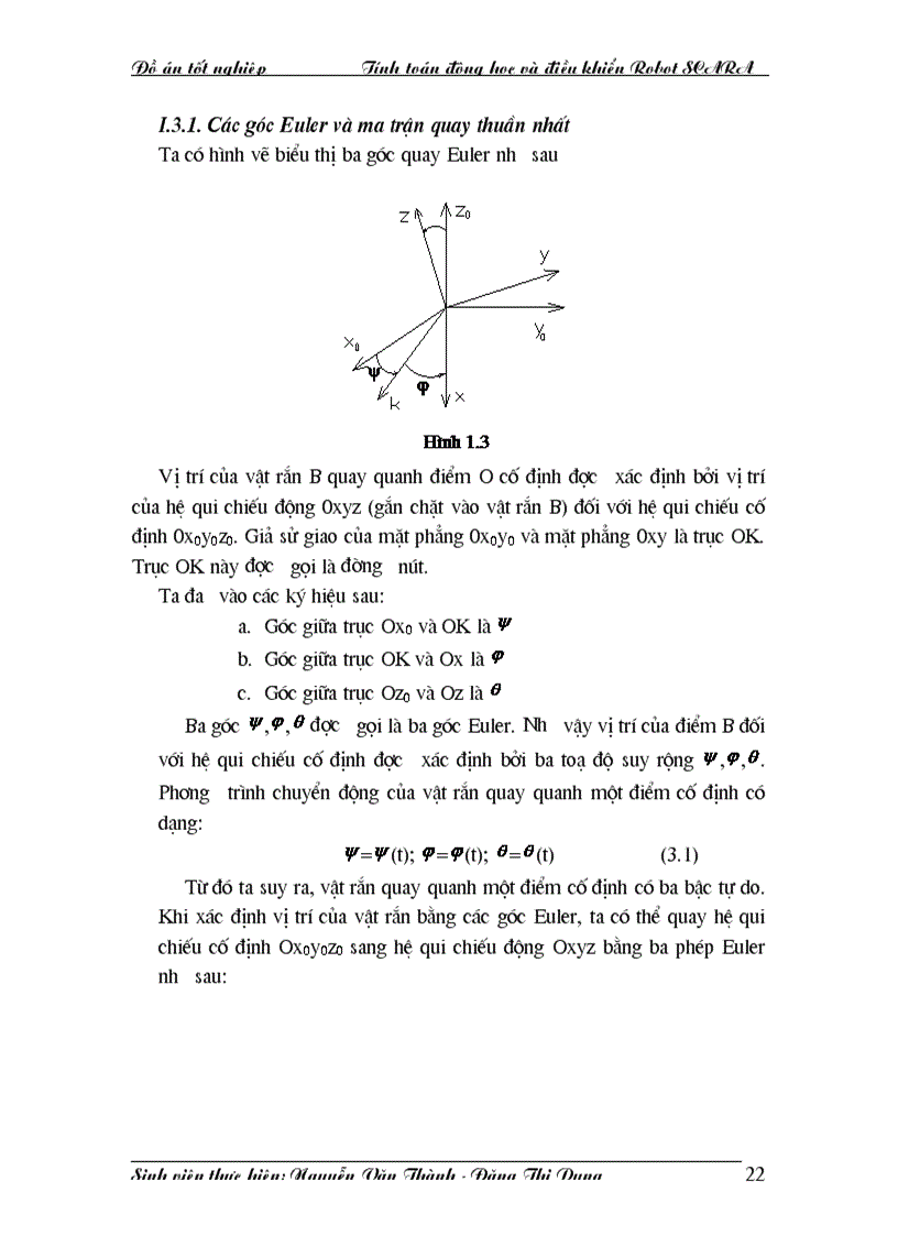 image for page Tính toán động học và điều khiển Robot SCARA