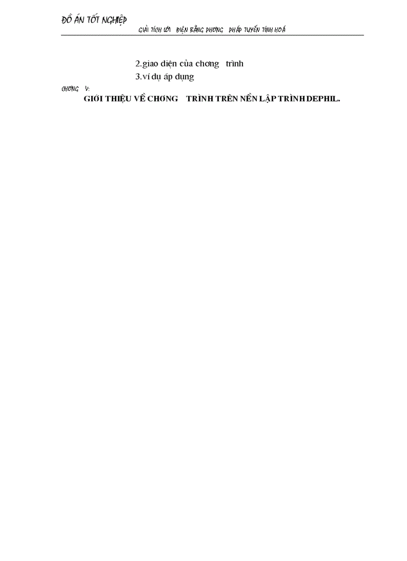 image for page Giải tích lưới điện bằng phương pháp tuyến tính hoá áp dụng chọn sơ bộ tiết diện dây dẫn và chọn phương án tối ưu 1