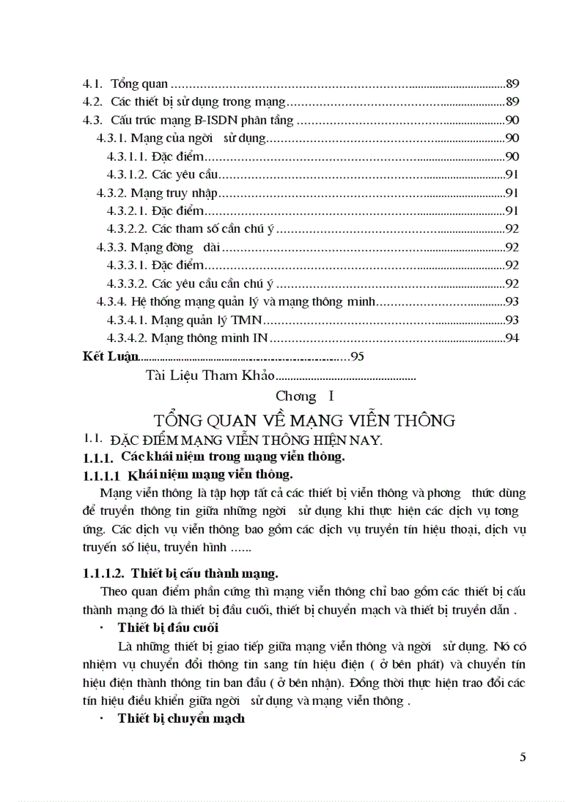 image for page Tổng quan về mạng viễn thông