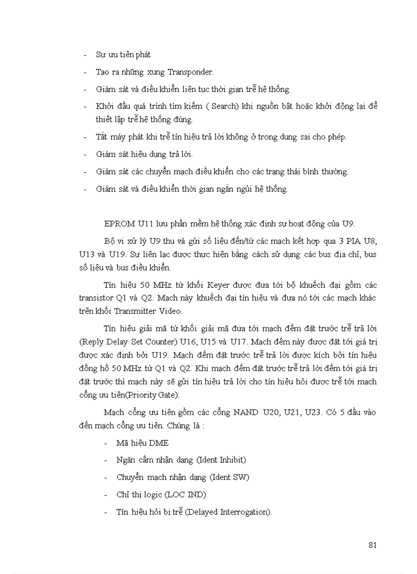image for page Nghiên cứu tìm hiểu nguyên lý và ứng dụng của thiết bị đo khoảng cách DME 1119 trong hệ thống dẫn đường Hàng không