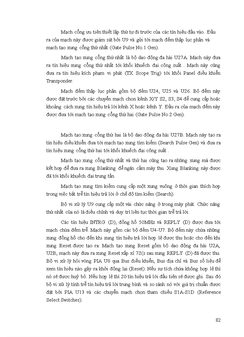 image for page Nghiên cứu tìm hiểu nguyên lý và ứng dụng của thiết bị đo khoảng cách DME 1119 trong hệ thống dẫn đường Hàng không