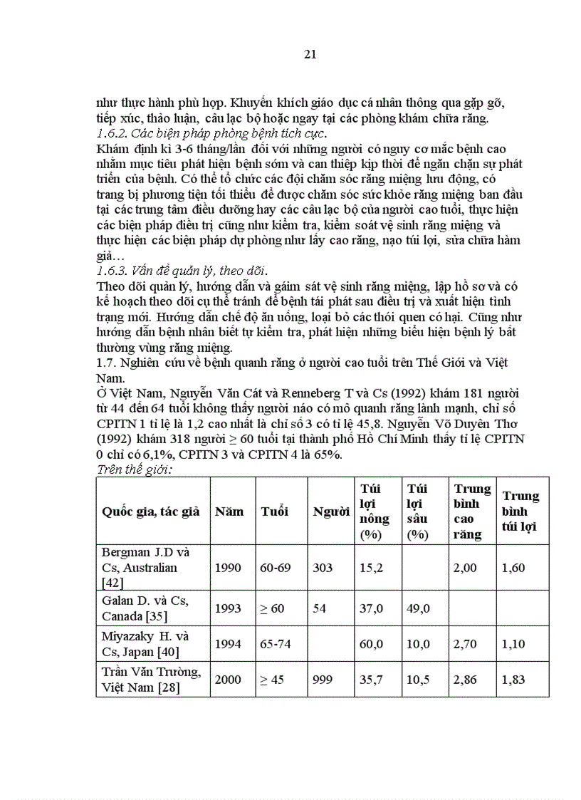 image for page Nghiên cứu tình trạng nhu cầu chăm sóc sức khỏe răng miệng và đánh giá kết quả 2 năm thực hiện nội dung chăm sóc răng miệng ban đầu ở người cao tuổi tại Hà Nội