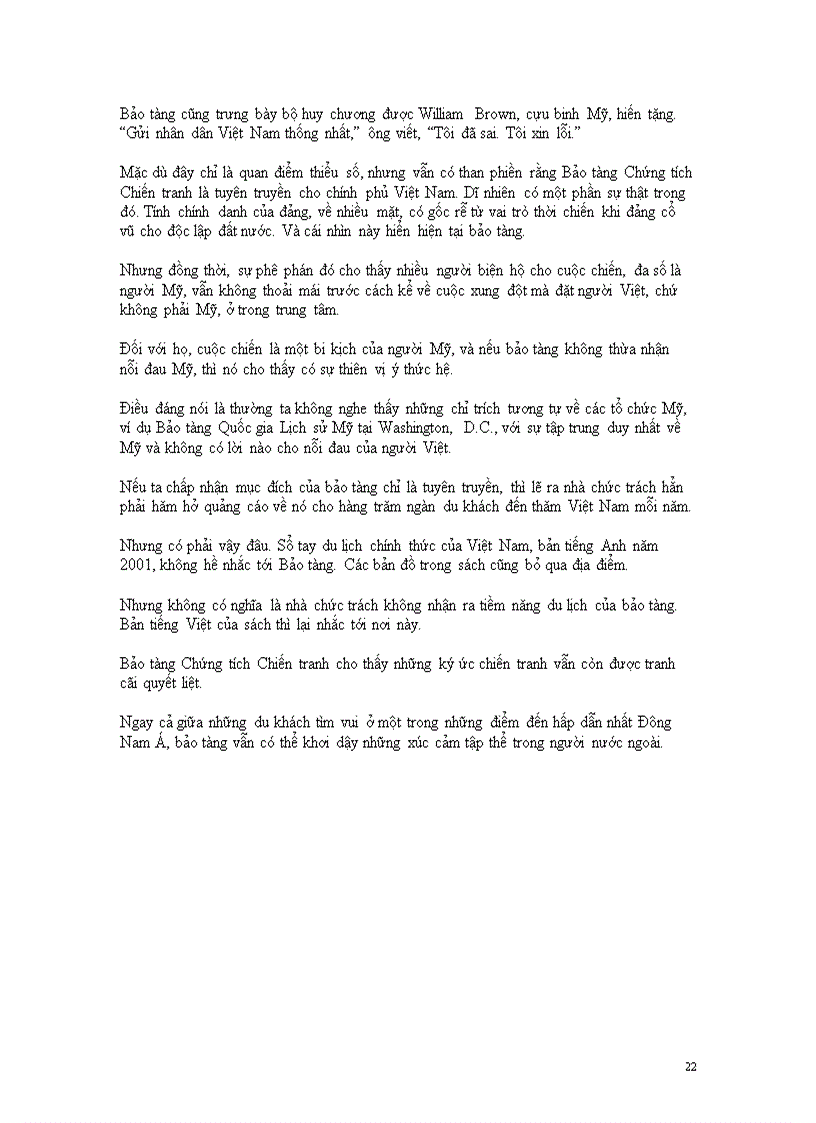 image for page Bài cảm nhận sau khi đi tham quan bảo tàng chứng tích chiến tranh