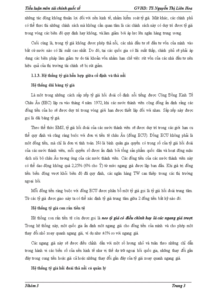 image for page Can thiệp của chính phủ đối với chính sách tỷ giá hối đoái