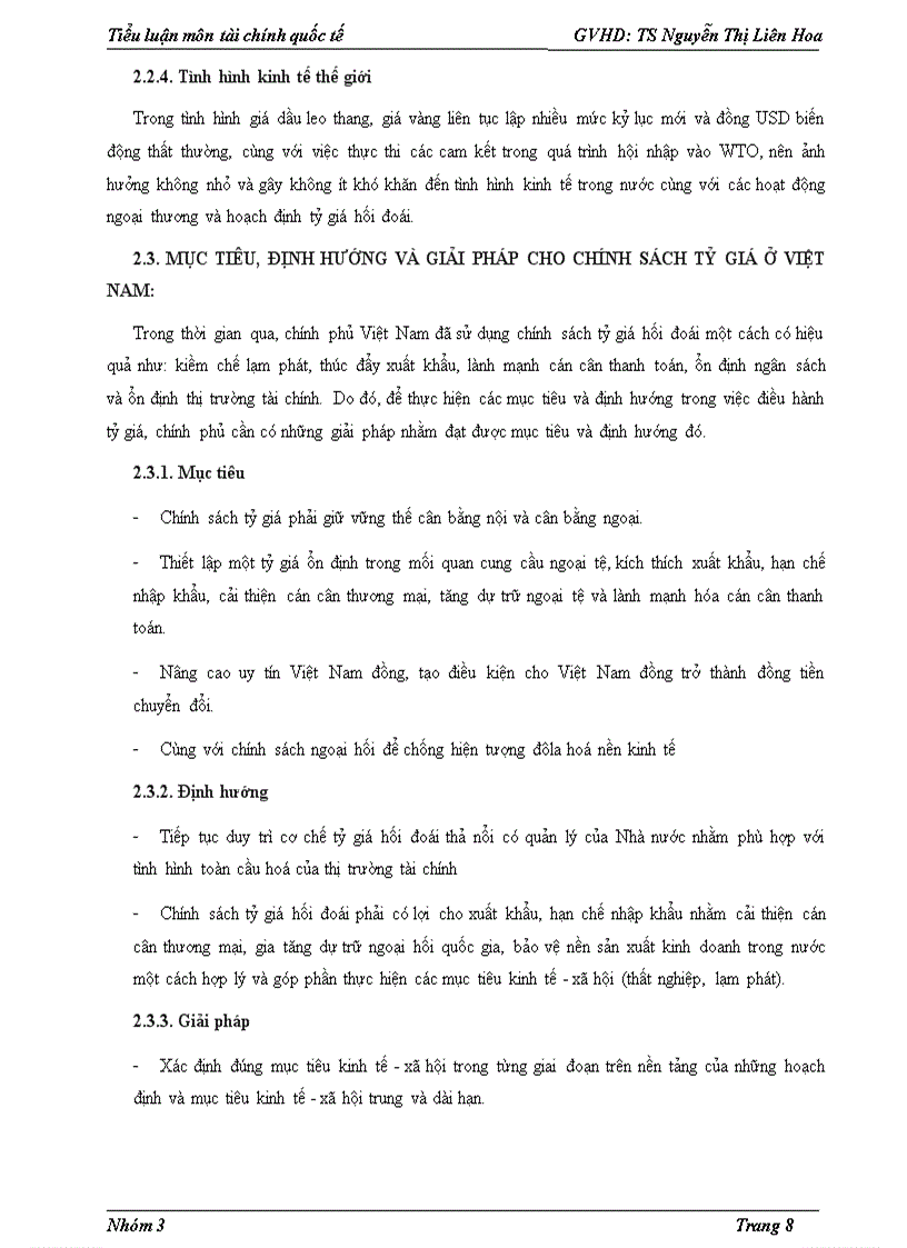 image for page Can thiệp của chính phủ đối với chính sách tỷ giá hối đoái