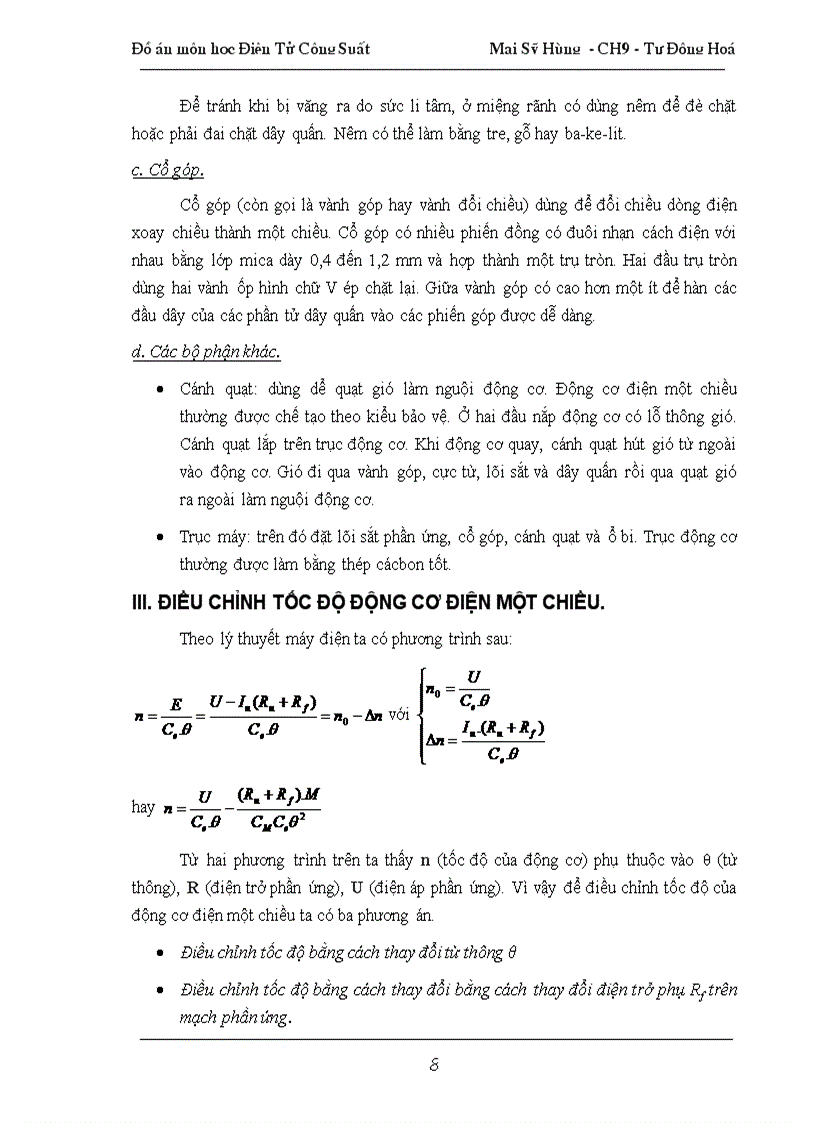 image for page Đồ án môn học Điện Tử công Suất Thiết kế bộ băm xung áp một chiều có đảo chiều