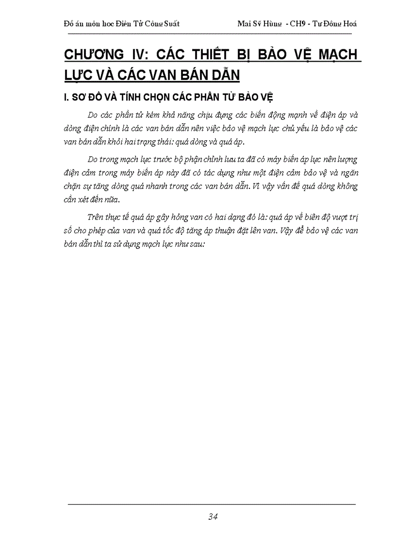 image for page Đồ án môn học Điện Tử công Suất Thiết kế bộ băm xung áp một chiều có đảo chiều