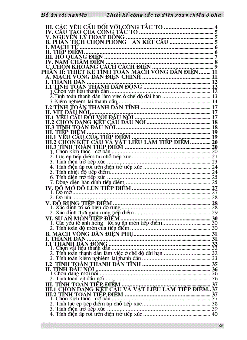 image for page Thiết kế công tắc tơ điện xoay chiều 3 pha 1