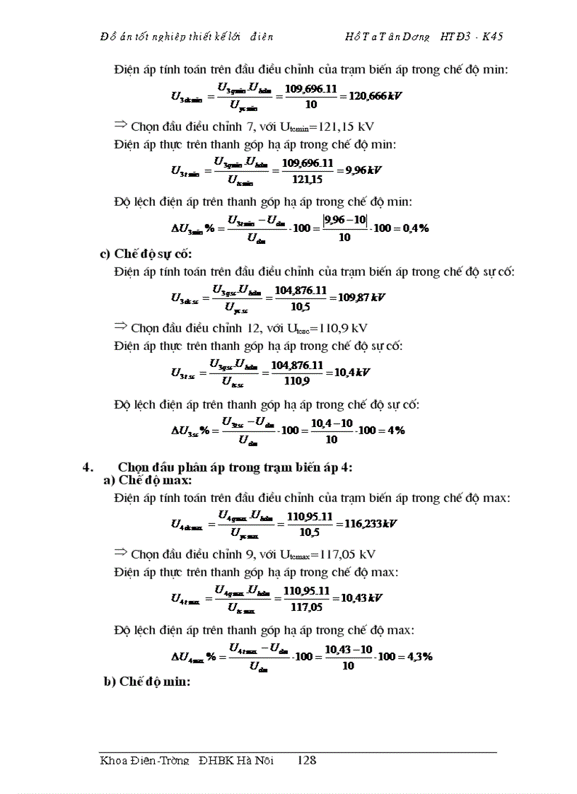 image for page Thiết kế lưới điện khu vực 1