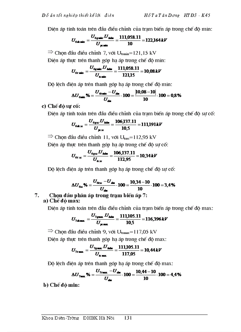 image for page Thiết kế lưới điện khu vực 1
