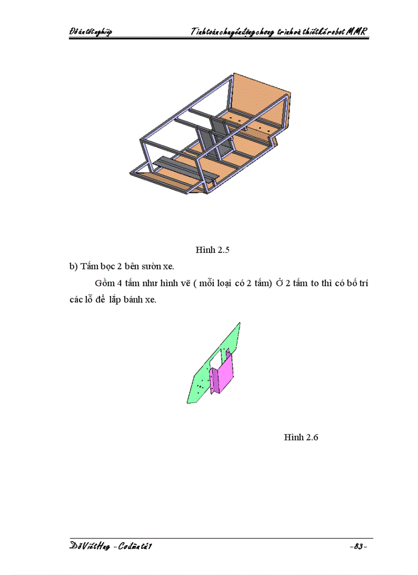 image for page Tính toán chuyển động chương trình và thiết kế robot MMR