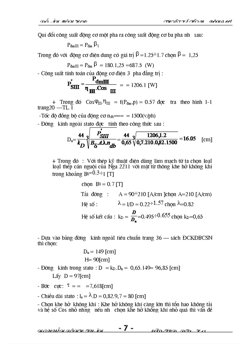image for page Thiết kế tối ưu động cơ tốt môn học thiết kế tối ưu động cơ