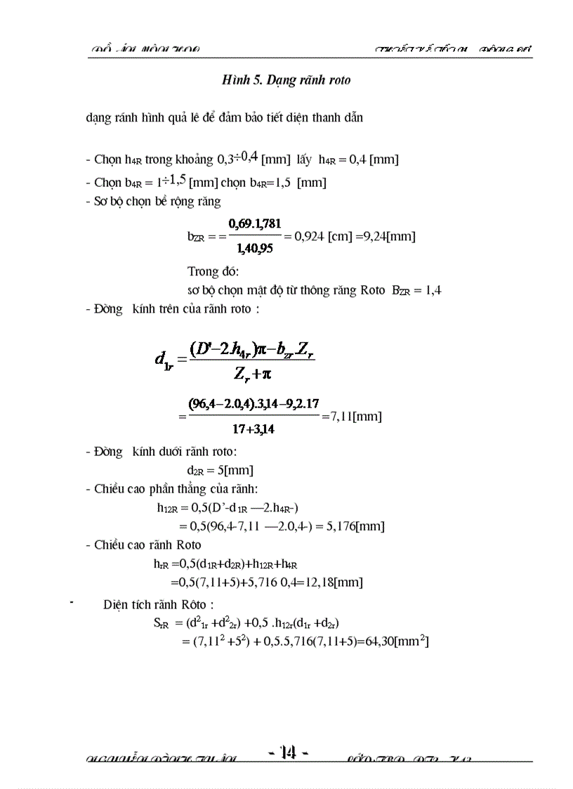 image for page Thiết kế tối ưu động cơ tốt môn học thiết kế tối ưu động cơ