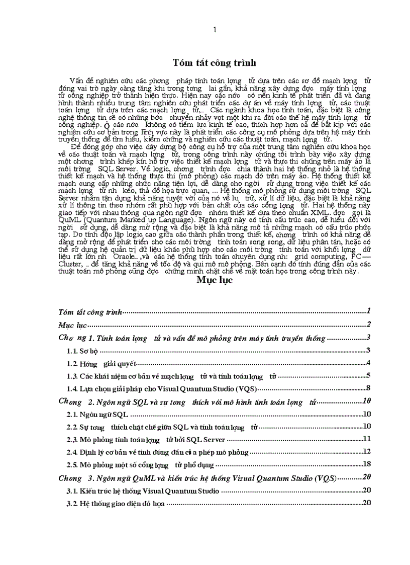 image for page Ngôn ngữ QuML và kiến trúc hệ thống Visual Quantum Studio